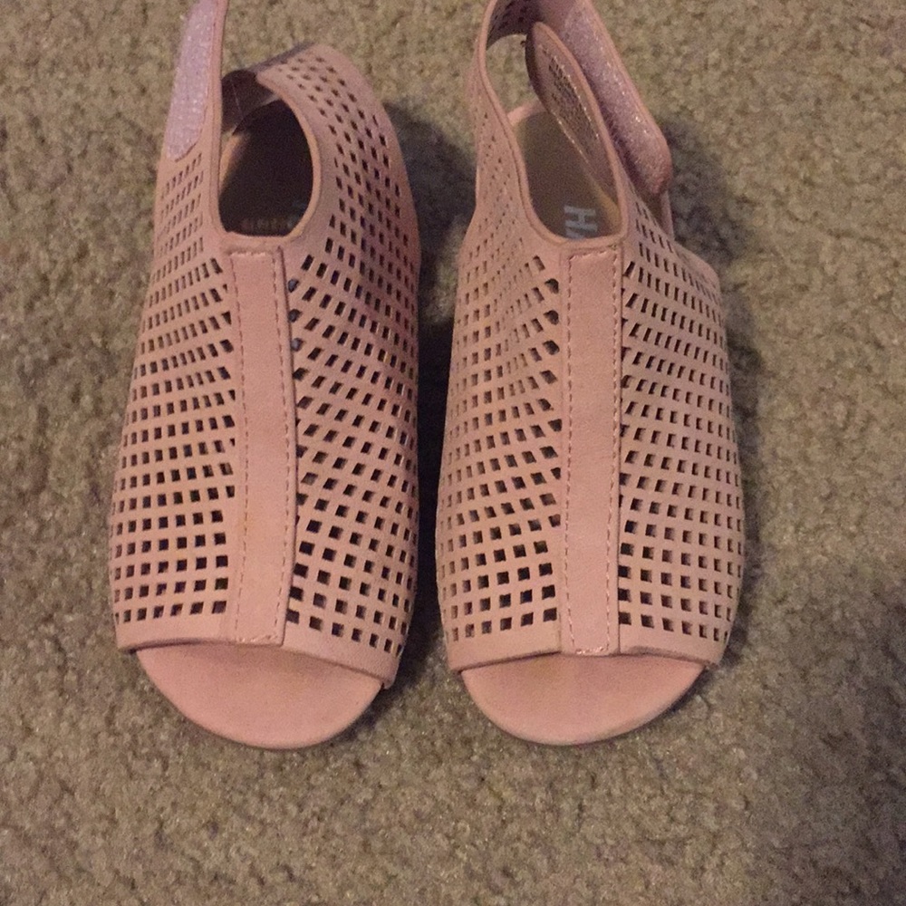 Toddler sandal high heels